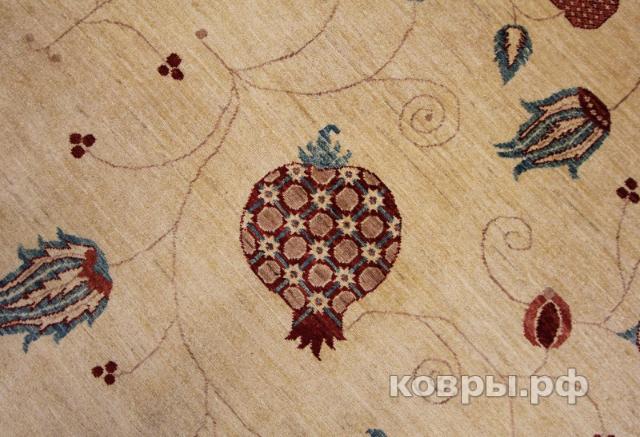 ковер ручной работы Шерстяной Афганский ковер ручной работы Сhoubi (Чуби)  2.75x2.11 — фото 5