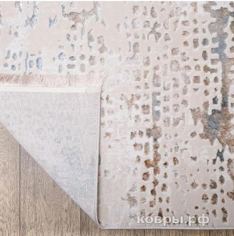 ковер Ковер Karmen hali Ascona 4314B BEJ FLOS / BEJ FLOS круг — фото 2