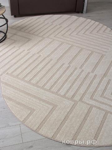 ковер Ковер MERINOS DIOS F438 LIGHT CREAM Овал — фото 4