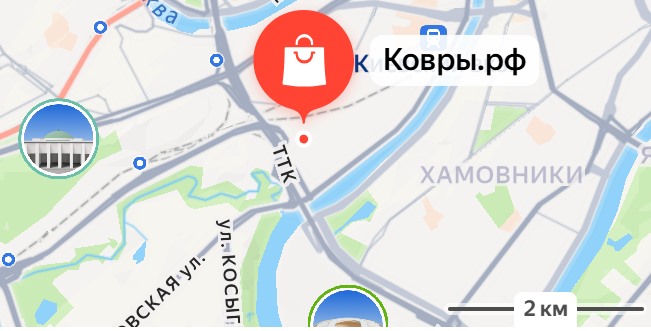 Карта проезда